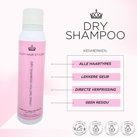 Kenmerken Droogshampoo