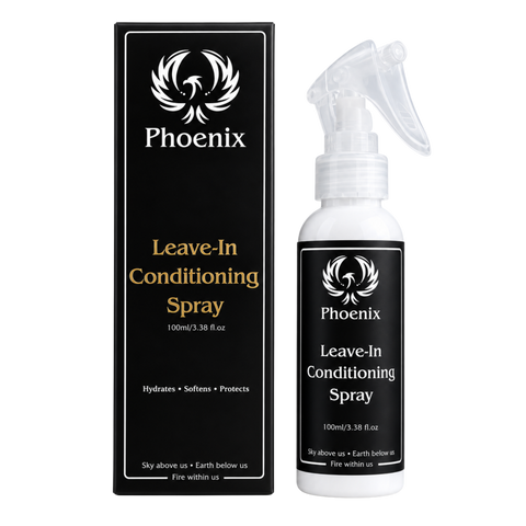 Phoenix Leave-In Conditioner Spray 100 ml voor droog en beschadigd haar, anti-pluis en hittebescherming